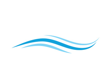 Water wave vector icon illustration preview picture