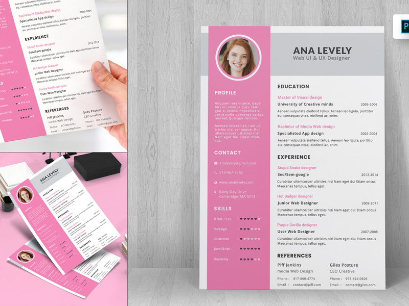 Resume CV Template-19