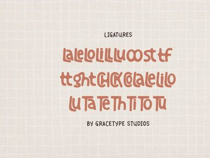 Ahoila | Hand Drawn Display Font