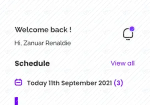 Calendar Schedule Management App Design