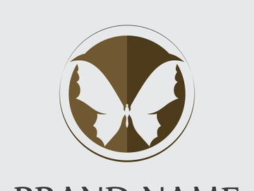 Butterfly logo design preview picture