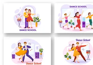 14 Dance School Illustration