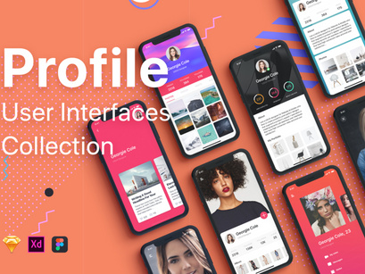 Profile Mobile UI Collection