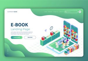 [Vol. 8] Ebook - Landing Page Illustration