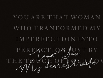 Variose - Luxe Signature Font Script