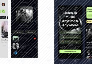 Listen Music Mobile App UI Kit