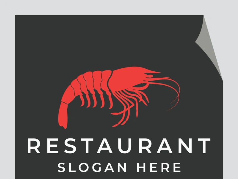 Vintage lobster logo