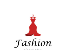 Women's clothing logo design.