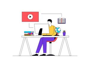 Online Education Illustration Vol 3