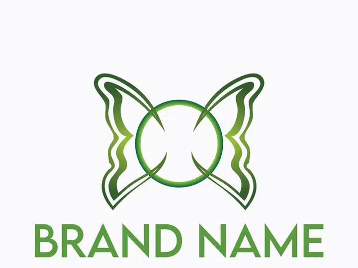 Butterfly logo design
