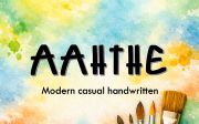 AAHTHE – Modern Casual Handwritten Font (TTF)