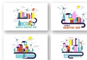 10 World Habitat Day Illustration