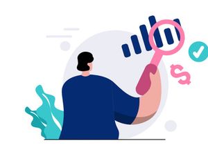 Financial Accounting flat illustration