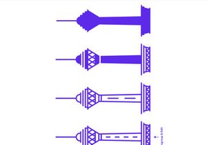Freebie: Milad Tower Vector