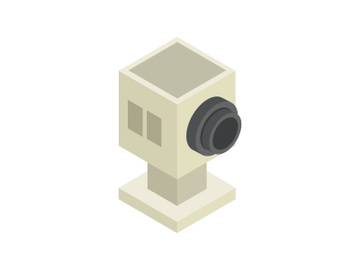 Isometric web cam preview picture