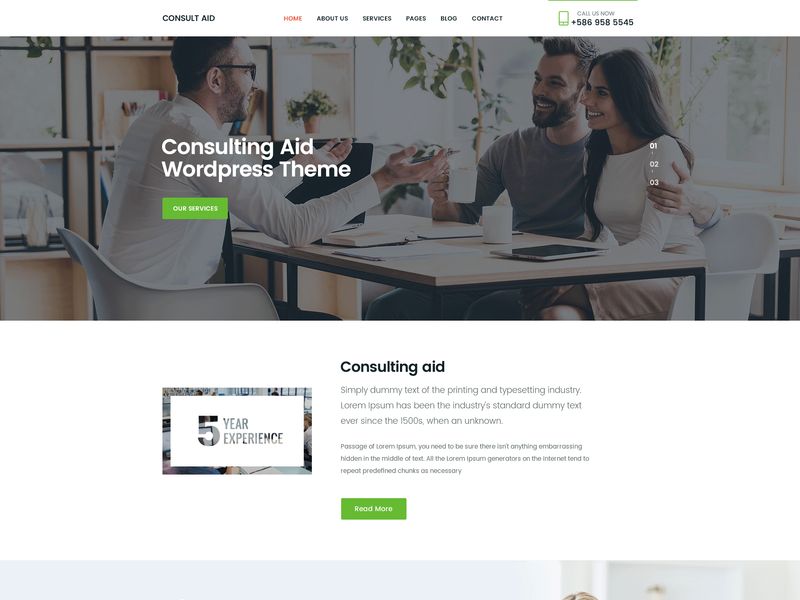 Consultancy Web Template