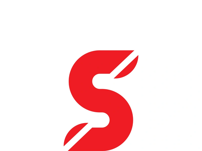 Business corporate S letter logo design vector