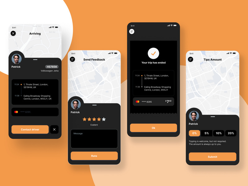 Taxi Booking App #3