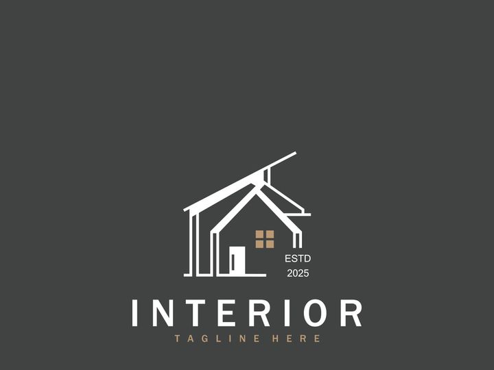Home Interior logo building design template architecture unique styles