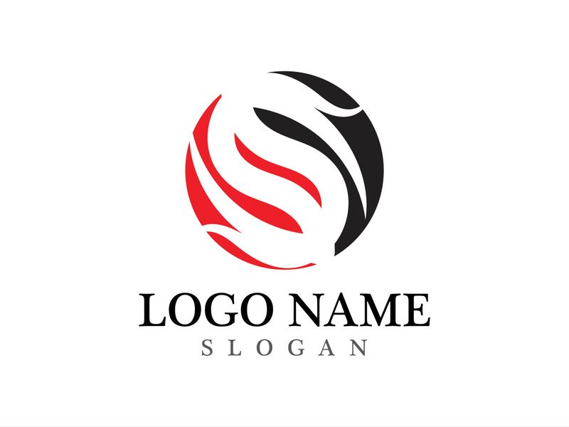 Business corporate S letter logo design vector