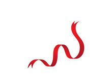 Ribbon illustration design