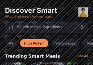 AI Nutrition & Meal Tracking App UI |Smart Food Scanner Mobile