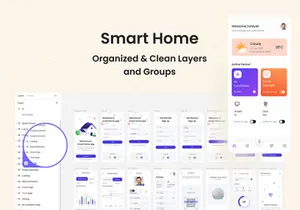 Control Home App Ui Kit