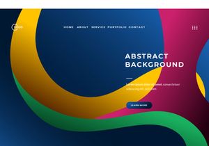 Abstract Background Wave Modern