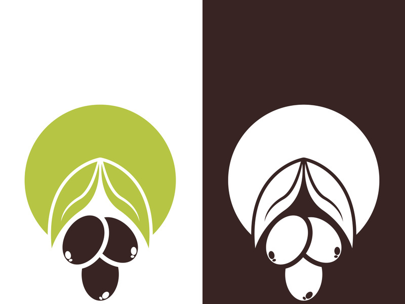 olive icon vector illustration design template