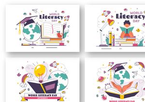 10 World Literacy Day Illustration