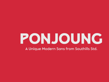 Ponjoung Sans Family preview picture