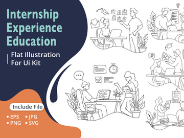 Intern and mentor working together preview picture