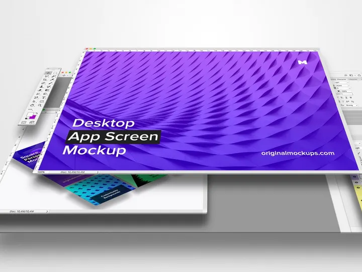 Desktop App Screen Mockup 01