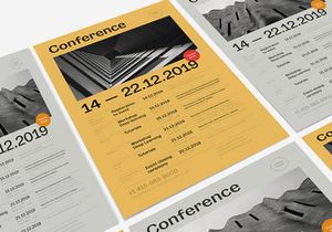 Conference Schedule Poster