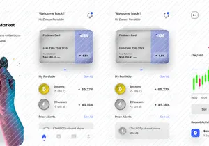 Cryptocurrency Wallet App Design