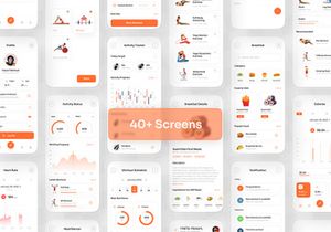 Fitnex Mobile App UI Kit