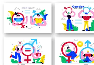 10 Gender Equality Illustration