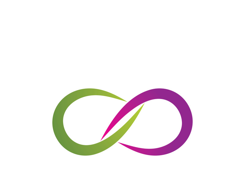 Infinity Design Vector icon illustration Logo template designInfinity Design Vector icon illustration Logo template design