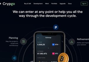 Crypgo Nextjs Tailwind Landing Page