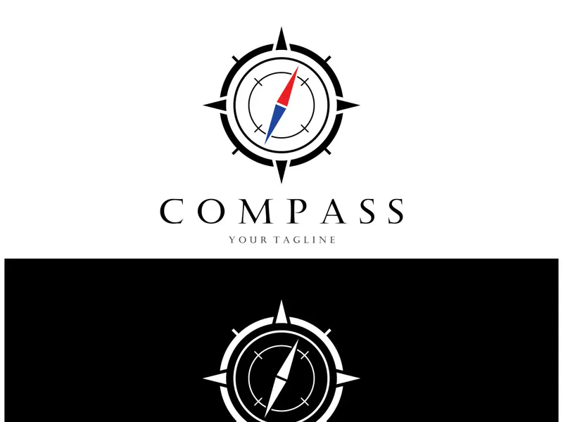 compass icon isolated on background.modern flat compass pictogram,business,marketing,internet concept.trendy simple vector symbol for websitedesign or button to mobile app.logo illustration.