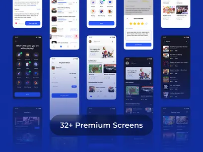 MasterGame - Game Store App UI Kit