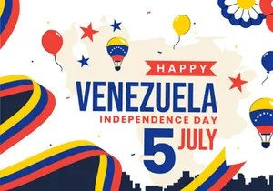 10 Venezuela Independence Day Illustration