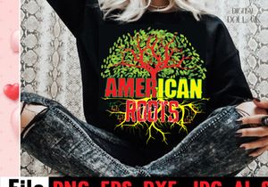 American Roots T-shirt Design