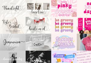 Handwritten Collections Font Bundle