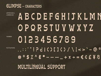 Glimpse - Serif Font