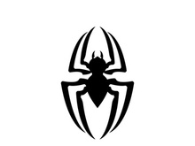 Spider logo icon design vector template