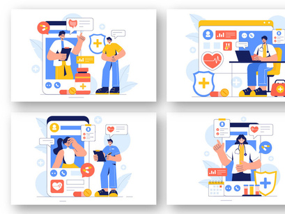 9 Remote Health Monitoring Illustration