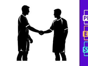 Two men shaking hands in a gesture of agreement or friendship preview picture