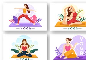 17 Yoga and Meditation Practices Illustration