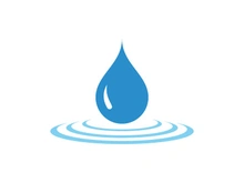 Water drop Logo illustration